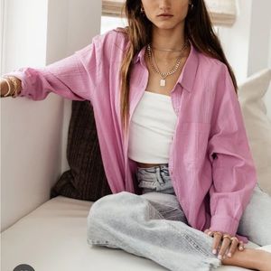 Bohme Light Pink Button Shirt